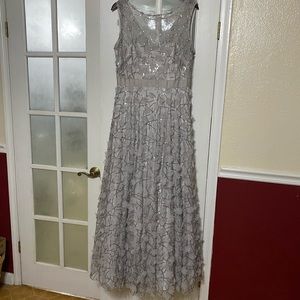 Eliza J, 14, floor length dress.